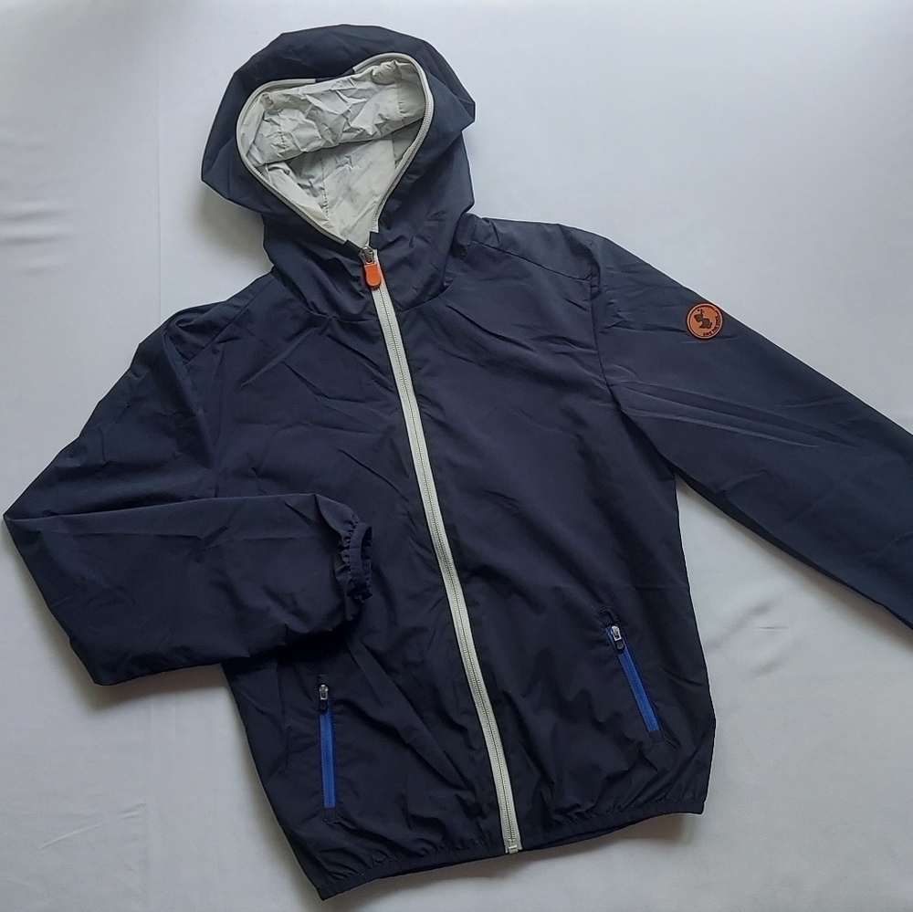 Save the Duck Unisex Noel Zip Up Windbreaker ~ sz 10 yr